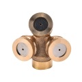 New Style 1/2/3/4 Nozzles Brass Agricultural Misting Spray Nozzle Garden Irrigation Sprinkler System