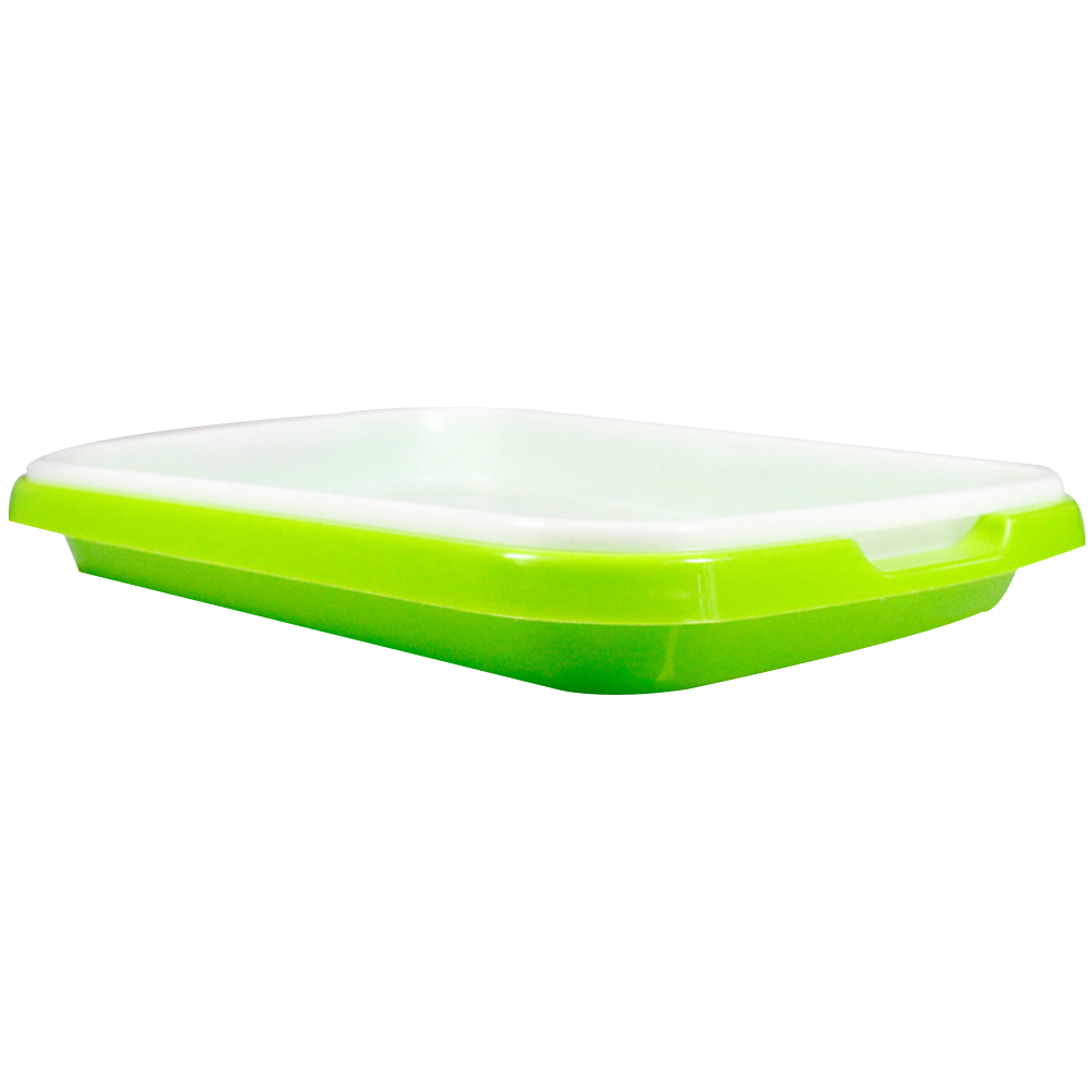 Plastic Nursery Pots Sprouter Tray PP Soil-Free Big Capacity Wheatgrass Grower Seedling Tray Sprout Plate Hydroponic Basket