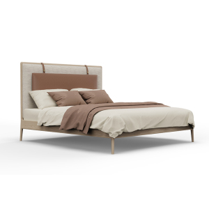 Aston Bed with Strap Cushion