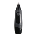 EAS-Professional Waterproof Nose Hair Trimmer, Men's Shaving Nose with LED Lights, Black