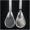 304 Stainless Steel Drinking Straw Spoon Tea Filter Yerba Mate With Cleaning Brush Straws Bombilla Gourd Reusable Coffee Tools