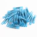 100pcs BHT 0.5 1.25 2 5 Glue Inside Insulated Heat Shrink Butt Connectors Wire Electrical Crimp Terminals