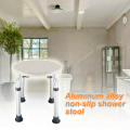 Furniture Older Pregnancy Toilet Chair Kids Disabled Seat Shower Stool Height Adjustable Easy Clean Non Slip Home Bath Round