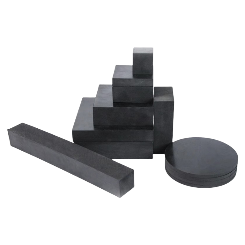 Black rubber pad