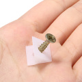 50Pack Furniture Chest Drawer Bottom Sagging Repair Fix Mend Furniture Mending Wedges Corner Brackets Screw Kit