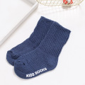 Solid Color Thicken Baby Childrens Boys Girls Cotton Socks Soft Newborn Toddler Infant Kids Non Slip Fashion Autumn Winter Socks