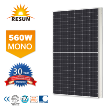 560W 144 half cell Top Point Solar panel