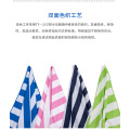 80*130cm Microfiber Double-velvet Striped Beach Towel Quick Drying Thin Absorbent Travel Sport Gym Camping Bath Towel