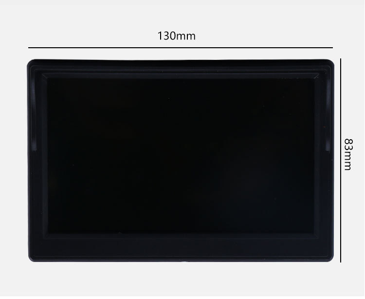 5 or 4.3 Inch Car Monitor TFT LCD 5" HD Digital 16:9 Screen 2 Way Video Input or with Reverse Rear View Camera for Parking