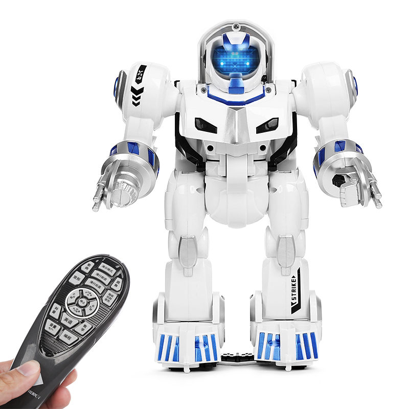 robot toy smart mecha intelligent deformation rc robot fingerprint touch deformation robotics kid toy multi-function programming