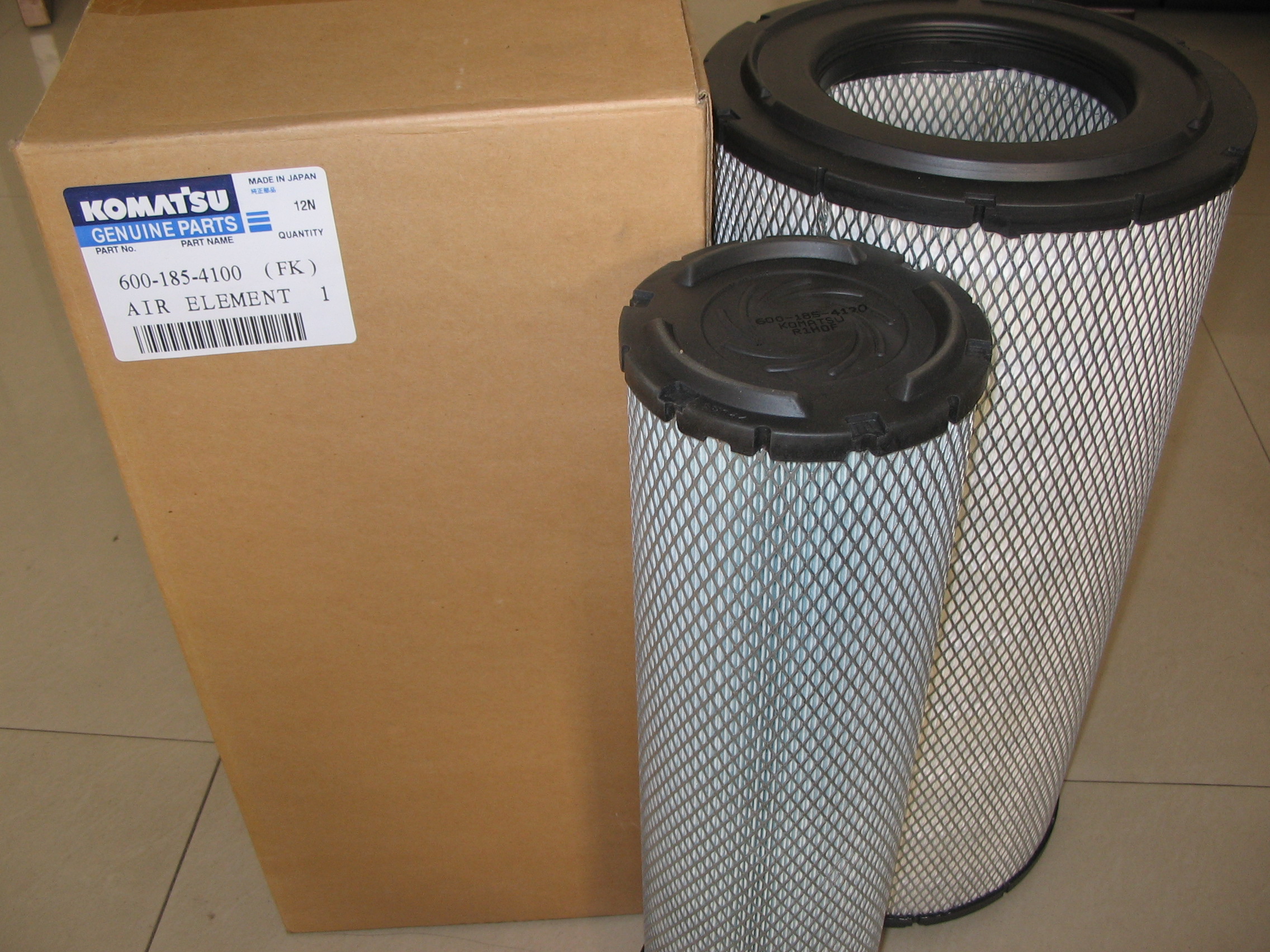 Komatsu PC400-7 air filter 600-185-6100