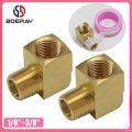 2pcs 1/8" 1/4" 3/8" 1/2" Hose Pipe Fitting 90 Degree Brass Street Elbow with NPT Thread (Model 3400)