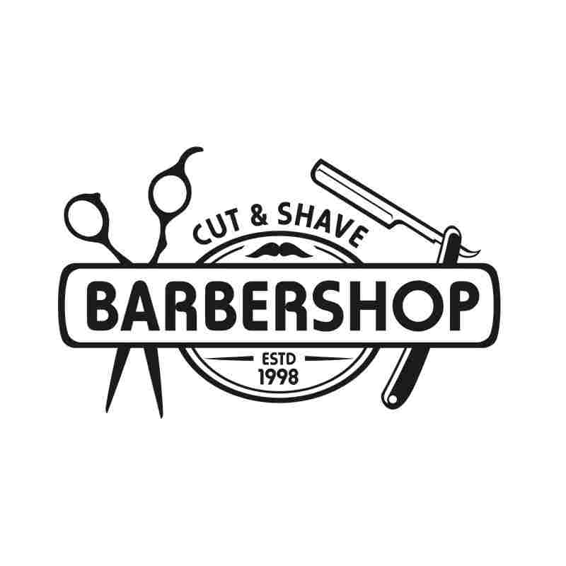 Barbershop Sticker Bread Decal Customized Vinyl Wall Art Decor Windows Decoration Haircut Shavers Glass Barber Shop Decals