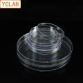 YCLAB 10PCS 70mm Petri Bacterial Culture Dish PS Plastic Disposable Sterile Polystyrene Laboratory Chemistry Equipment