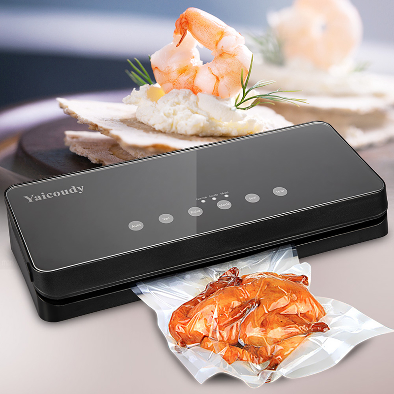 Household Food Vacuum Sealer Packaging Machine Including 10pcs Bags Free 220V 110V Automatic Commercial Best Vacuum Packer 