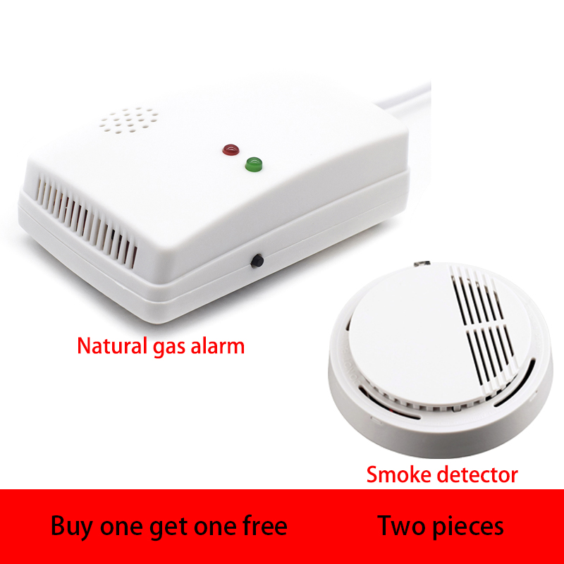 Combustible Gas Alarm LPG LNG Coal Natural Gas Leak Standalone Detector Sensor High Sensitive Gas Leak Detector