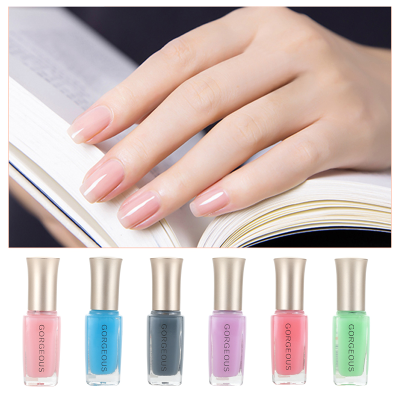 12 Colors UV Gel nail polish Translucent Jelly Lacquer Long Lasting Fast-dry Nail Paint DIY decoration Manicure Primer TSLM1