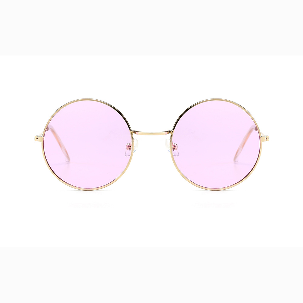 2019 Women Fashion Retro Round Glasses Lens Sunglasses Eyewear Frame Glasses Brand Designer Sun Glasses Travel Accessories New