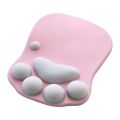 Cute Cat Paw Mouse Pad Nonslip Silicone Mice Mat PC Computer Wrist Rest Support