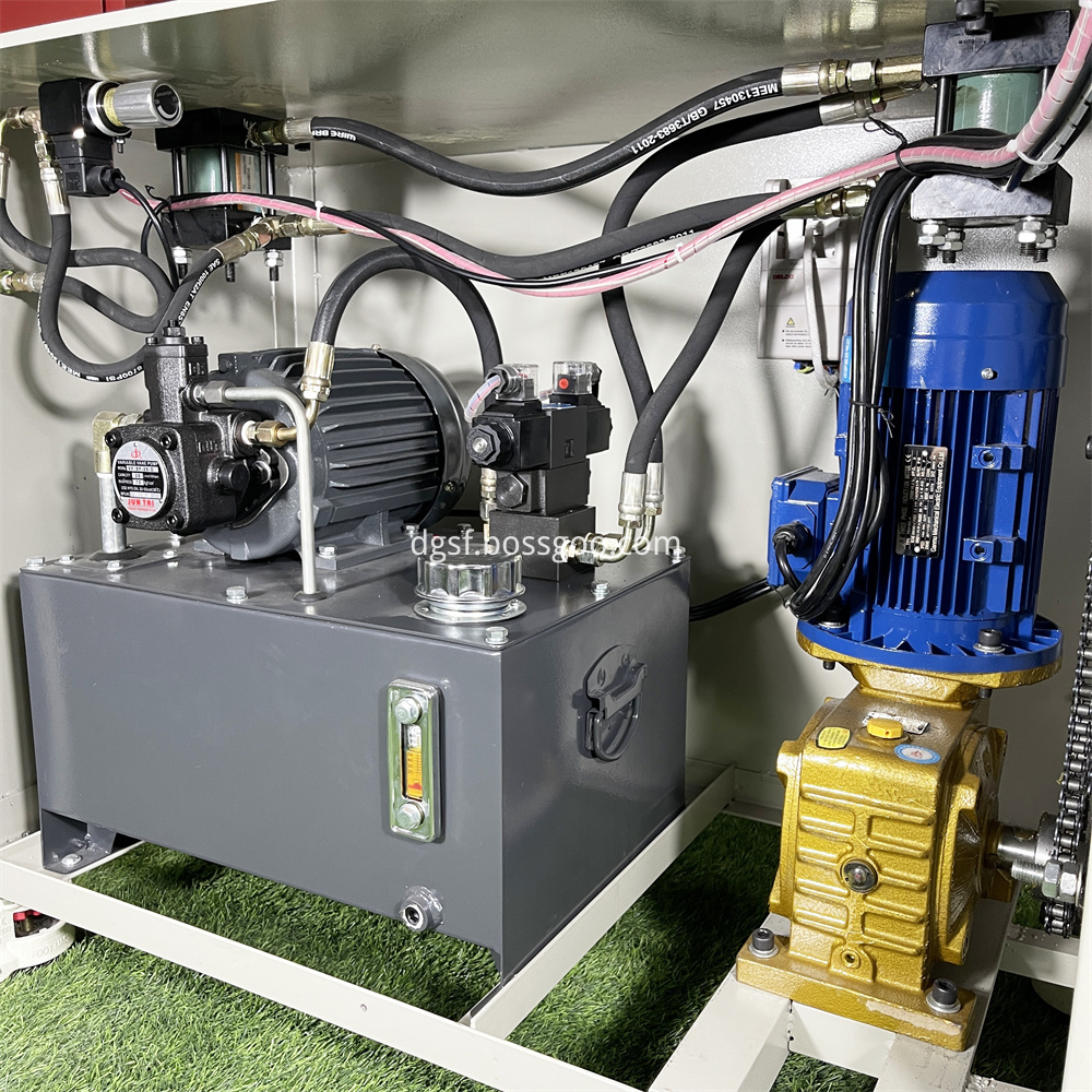 Hydraulic Roller Leather Belt Pressing And Brighting Machine 8 Jpg