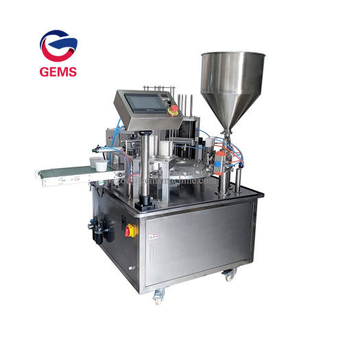 Rotary Yogurt Filler Bottling Greek Yogurt Filling Machine for Sale, Rotary Yogurt Filler Bottling Greek Yogurt Filling Machine wholesale From China