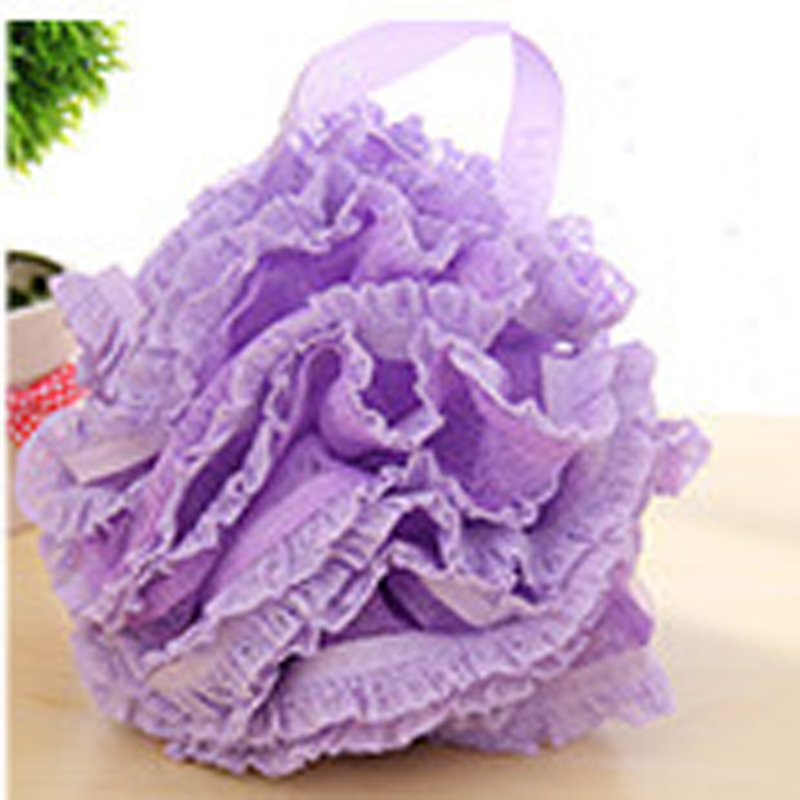 Soft Bath Ball Shower Bath Sponge Wash Body Bathroom Supplies Dead Skin Remover Exfoliating Massager Cleaning Shower Brush