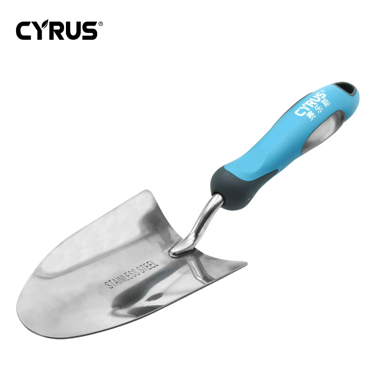 Garden Tools Set Stainless Steel Three-Piece Suit Cultivating Planting Trowel Cultivator Shovels Spades Transplanter