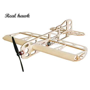 2019 New Balsa Wood Airplane Model GEEBEE 600mm Wingspan Balsa Kit Woodiness model 3D PLANE for New Hand Entry Level Building