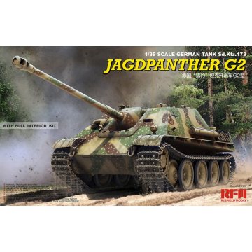 RYE FIELD RFM 5022 1/35 Scale Sd.Kfz.173 Jagdpanther G2 with full Interior Model Building Kits