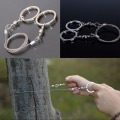 Portable Emergency Steel Wire Saw hand Tool Steel Rope Chain Saw Practical Survival Survival Gear Steel Wire Saw Travel Tool
