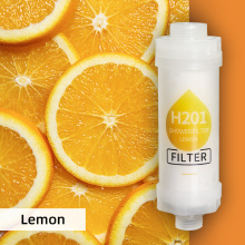 Lemon odor shower filter for bath