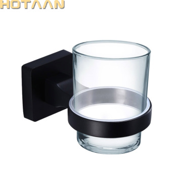 Free shipping Vintage Black Color Stainless Steel Bathroom Accessories Tumbler Holder Tooth Cup Holder YT-10797-H