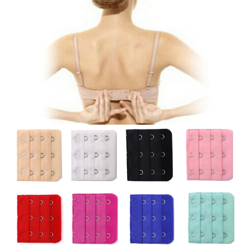 3/4pcs Women Bra Extenders Extension Adjustable Bra Belt Buckle Bra Extender Female Replacement Intimates Accessories