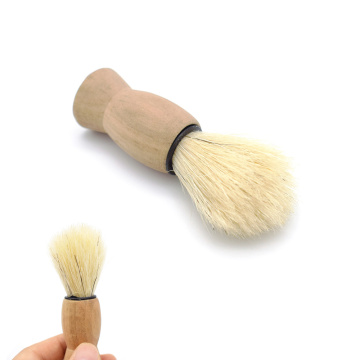 7.5*2.5 cm Wood Handle Badger Hair Beard Shaving Brush For Men Mustache Barber Tool Cheap