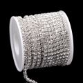 10M Wedding Bridal Rhinestone Chain Crystal Ribbon Sparkle Diamante Gem Trim