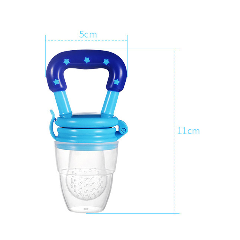 Baby Nipple Fresh Food Fruit Milk Feeding Bottles Nibbler Learn Feeding Drinking Water Straw Handle Teething Pacifier