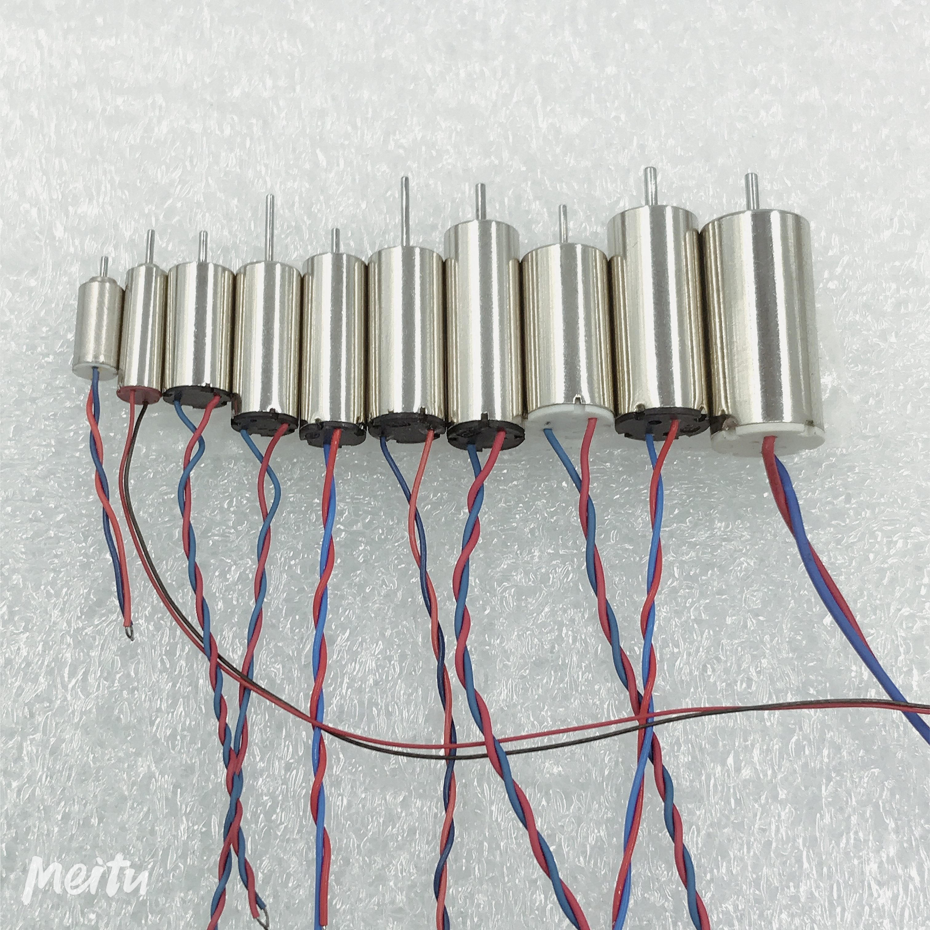 1PC DC 3V-3.7V Coreless Motor 0408,412,612,615,617.716,720,816,8520,1020 High Speed RC Drone Strong Magnetic DIY Aircraft