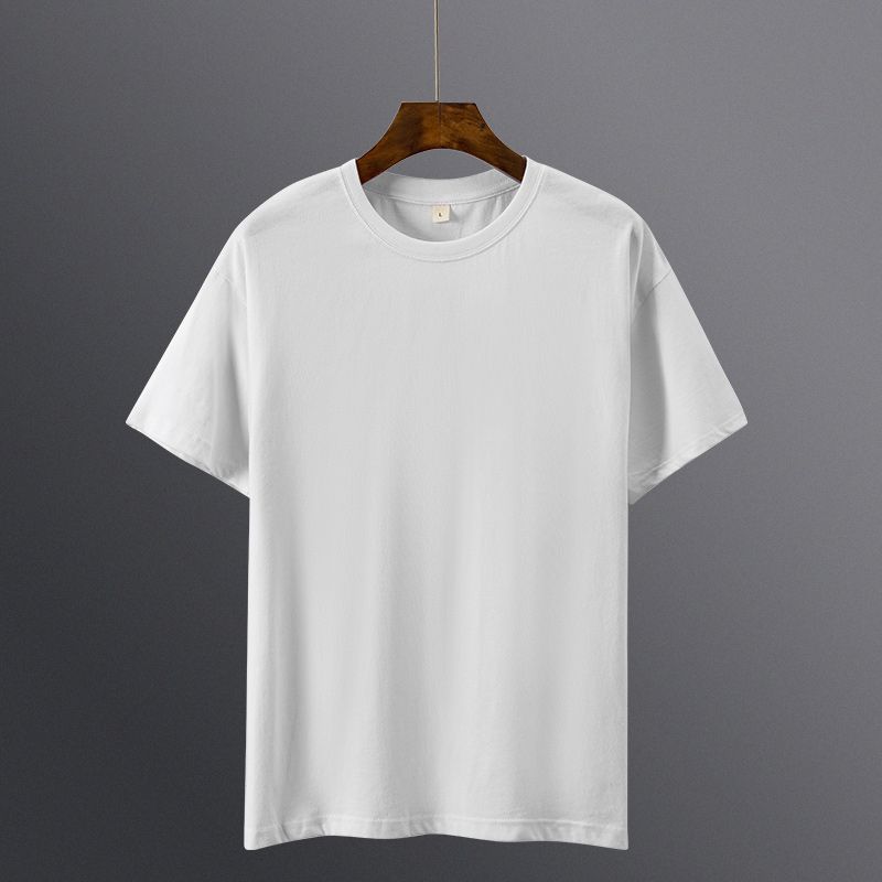 2020 Men's T Shirt 8 Basic Colors Short Sleeve Slim T-shirt Young Men Pure Color Tee Shirt 3XL Size round Neck Top Tee Causal