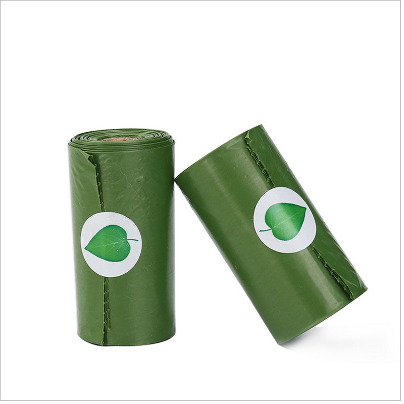 Dog Poop Bags Bio Degradeable Environmental Protection Pet Trash Bags 23cmx33cm Green Garbage Bag Pet Product 10 Rolls