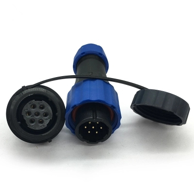 Waterproof Connector Aviation Plug SP16 Type IP68 Cable Connector Socket Male And Female Industry Wire Cable 2 3 4 5 6 7 9 Pin