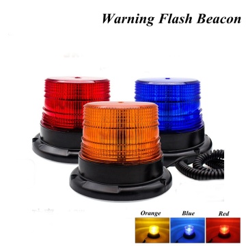 Car Strobe Light Emergency Car Rotating Traffice Indication Car Flash Beacon Light LED Orange Blue Red Flash Car Warning Light