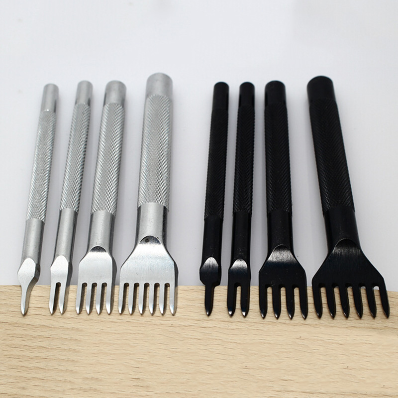 Newly 1Pc Leather Stitching Punch Chisel Craft DIY Handmade Sewing Tool