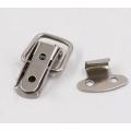 10PC Cabinet Box Locks Spring Loaded Latch Catch Toggle 45*16mm Iron Hasps For Sliding Door Window Furniture Hardware