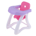 Baby Doll High Chair - Fits MellChan and 8-12 Inch Reborn Dolls Kids Indoor Outdoor Playset, Kitchen Toys