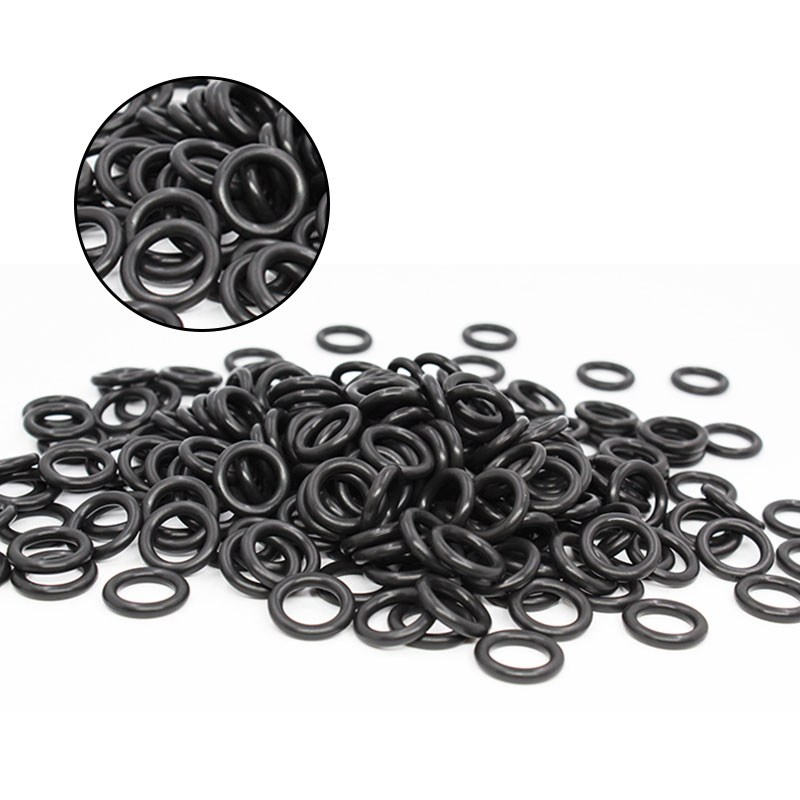 10PCS Fluorine rubber Ring Black FKM O ring Seal OD5/6/7/8/9/10/11/12*2mm Thickness Rubber O-Ring Seal Oil Ring Gaskets Washer