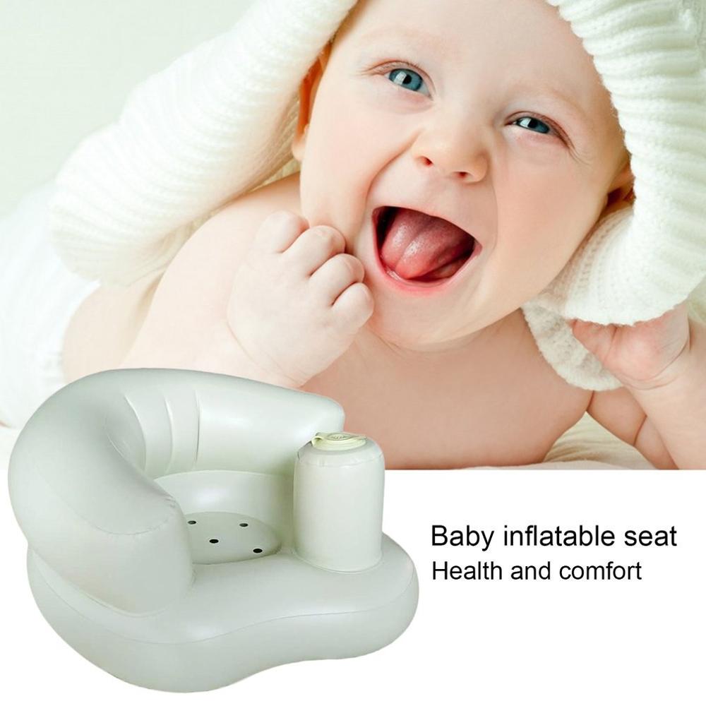 Funny Design Inflatable Baby Kid Children Sofa Widened Thickened Comfortable Portable Baby Learn Seat Sofa Chair