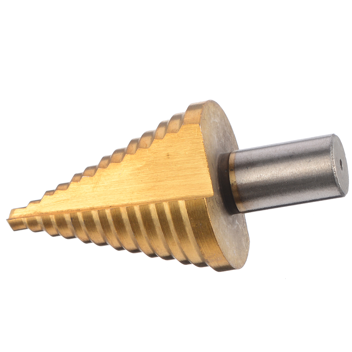 Titanium Coated Cone HSS Steel Step Drill Bit 5-35mm Cone Step Drill Power Metal Wood Working Drilling Hole Cutter Tools