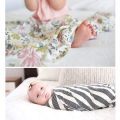 2020 Baby Bedding Clothing Newborn Baby Boy Girl Cotton Swaddle Wrap Blanket Sleeping Bag Swaddling Headband 2Pcs Sets