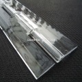 Lengthened Clear Transparent Acrylic Plastic Display Furniture Cabinet Door Window Box Case Piano Plexiglass Hinge 200mm 300mm