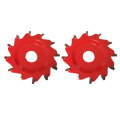 Round Sawing Cutting Blades Discs Open Aluminum Composite Panel Slot Groove Aluminum Plate Circular Saw Cutter Red saw cutter